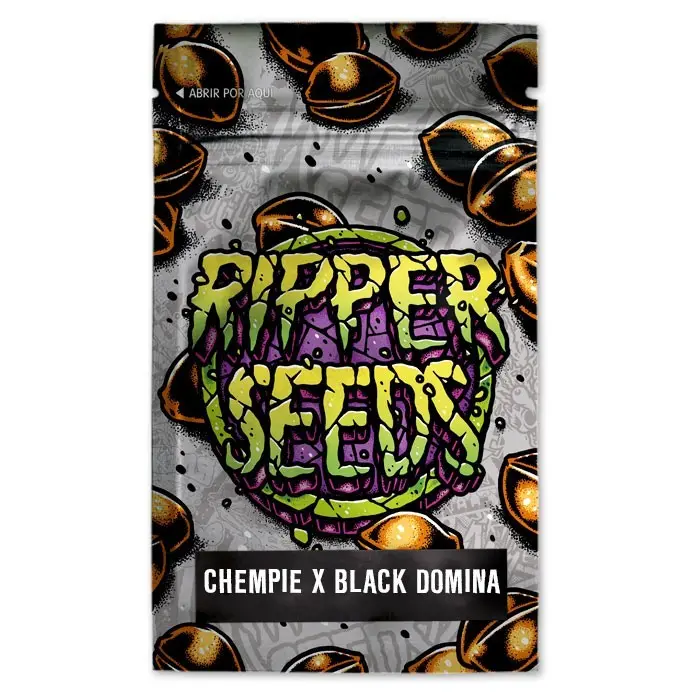 Chempie x Black Domina Ripper Seeds Chempie x Black Domina Ripper Seeds